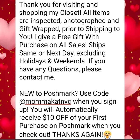 NOT FOR SALE! Welcome to My Closet! Happy Poshing! Find Something great! - Picture 2 of 2